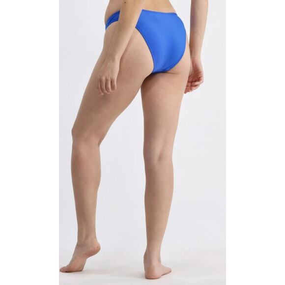 NEW NoBo No Boundaries Blue Woman's swim bottoms XL 16-18 Bikini Cheeky High Leg - Picture 3 of 3